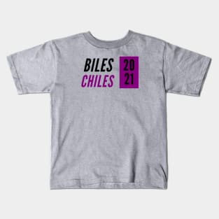 Biles/Chiles 2021 Kids T-Shirt